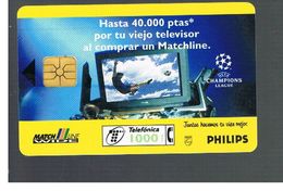 SPAGNA (SPAIN) - TELEFONICA  (CHIP) -  1996 PHILIPS     - USED - RIF. 10011 - Publicité