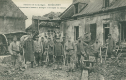 60 RIBECOURT DRESLINCOURT / Prisonniers Allemands Occupés à Déblayer Les Ruines / - Ribecourt Dreslincourt