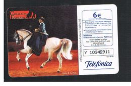 SPAGNA (SPAIN) - TELEFONICA  (CHIP) -  2004 HORSE  - USED - RIF. 10014 - Caballos