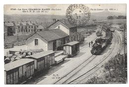 CHAMBON MAZET (43) Gare Des Chemins De Fer Départementaux Train En Gare - Andere & Zonder Classificatie