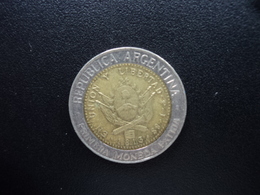 ARGENTINE : 1 PESO  1996 A   KM 112.1   SUP - Argentina