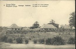 Carte N° 43. Vue: 4. Katanga. Kabinda Le Greffe Et La Force Publique - Entiers Postaux