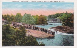 Wisconsin Shooting The Rapids At Keshena Falls Near Green Bay - Green Bay