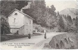 01 Route De GEX à LA FAUCILLE Chalet Et Fontaine Napoléon - Gex