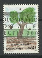 NATIONS UNIES , Office De Genève , 0.50 Fs , 10° Anniversaire Du Centre De Vienne , 1989 , N° YT : De 178 - Oblitérés