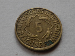 Allemagne  5 Reichspfennig 1935 J   Hambourg   Km#39  Alu Bronze TTB - 5 Reichspfennig