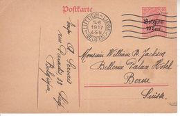 Entier Postal - Occupation Allemande - Carte 12 - Ocupación Alemana