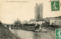 CPA - OUDON (44) - Aspect Du Quartier De La Rivière En 1909 - Oudon