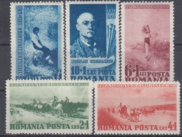 ROMANIA 564-568,unused,falc Hinged - Otros & Sin Clasificación