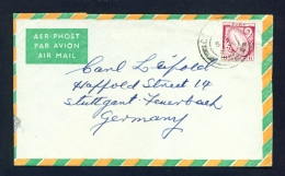 IRELAND  -  Airmail Cover To Germany  Year Unreadable From Postmark - Poste Aérienne