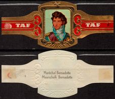 Marshal Of France Bernadotte Soldier / King Sweden - Belgium Belgique - TAF - CIGAR CIGARS Label Vignette - Etiketten