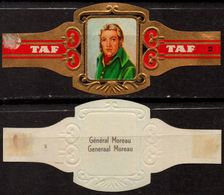 GENERAL Moreau  Soldier Napoleon - Belgium Belgique - TAF - CIGAR CIGARS Label Vignette - Etiquetas
