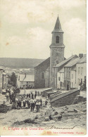 Oignies (viroinval) N° 3 L'église Et La Grand'rue 1908 TOP Animation - Viroinval