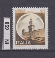 ITALIA REPUBBLICA , 1980	Castelli L. 10 Nuovo - 1971-80:  Nuovi