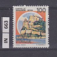 ITALIA REPUBBLICA , 1980	Castelli L. 100 Nuovo - 1971-80:  Nuovi