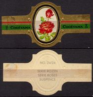 Suspence - ROSE ROSES - Netherlands Holland / Cogétama / CIGAR CIGARS Label Vignette - Etiquettes