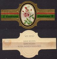 Indica - ROSE ROSES - Netherlands Holland / Cogétama / CIGAR CIGARS Label Vignette - Etiquetas