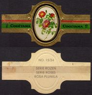 Plumila - ROSE ROSES - Netherlands Holland / Cogétama / CIGAR CIGARS Label Vignette - Labels