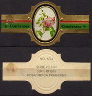 Indica Fragrans - ROSE ROSES - Netherlands Holland / Cogétama / CIGAR CIGARS Label Vignette - Etiquettes