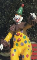 Giant Clown At 'South Of The Border' Roadside Restaurant, C1970s Vintage Postcard - American Roadside