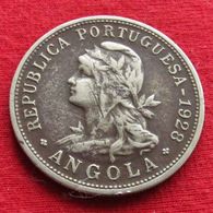 Angola  50 Centavos 1928  #1 - Angola