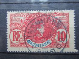 VEND TIMBRE DE MAURITANIE N° 5 , OBLITERATION " BOGHE " !!! - Used Stamps