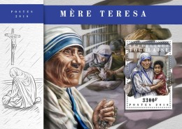 TOGO 2018 MNH** Mother Teresa Mutter Teresa Mere Teresa S/S - OFFICIAL ISSUE - DH1809 - Mother Teresa