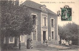 95-MENUCOURT-LA MAIRIE ET LES ECOLES - Menucourt