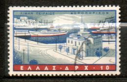 GRECE P Aérienne  Le Pirée  1958  N° 69 - Used Stamps