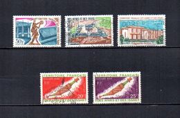 Afars Y Issas   1967-70  .-  Y&T  Nº    335-337-345-359/360 - Used Stamps