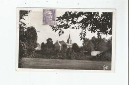 EYGURANDE (CORREZE) 3 CARTE PHOTO VUE VERS L'EGLISE 1941 - Eygurande