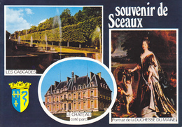 92 SCEAUX / MULTIVUES / BLASON / PORTRAIT DUCHESSE DU MAINE - Sceaux