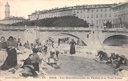 ¤¤  -  NICE   - Les Blanchisseuses Du Paillon Et Le Vieux Pont     -  ¤¤ - Petits Métiers