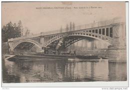 St Pierre Du Vauvray-Pont Ecroulé Le 7 Fevrier 1913. - Otros Municipios