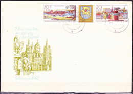 DDR GDR RDA - BMA Der Jugend Schwerin (MiNr: 2722/3) 1982 - FDC * - 1981-1990