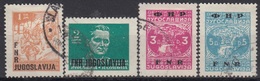 YUGOSLAVIA 601-604,used,falc Hinged - Sonstige & Ohne Zuordnung