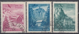 YUGOSLAVIA 655-657,used,falc Hinged - Autres & Non Classés