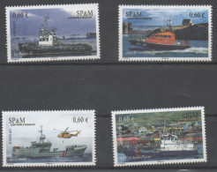 SAINT-PIERRE Et MIQUELON - Bareaux D'assistance De Saint-Pierre Et Miquelon -Le P'tit Saint-Pierre, Jaro II, Le Radar IV - Blocks & Sheetlets