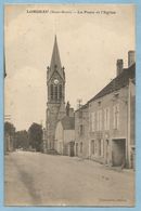 1381  CPA   LONGEAU (Haute-Marne)  La Poste Et L'Eglise  ++++++++ - Le Vallinot Longeau Percey