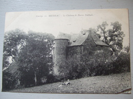 MEYSSAC / LE CHATEAU DE PIERRE TAILLADE  / BELLE CARTE ANIMEE 1913 - Ussel