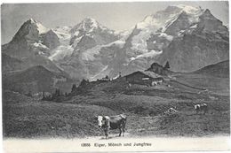Suisse EIGER MONCH Und JUNFRAU Vache ..G - Altri & Non Classificati