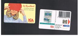 SVEZIA (SWEDEN) - TELIA  (CHIP) -  1994   ICA GIRL       - USED - RIF. 10037 - Publicité