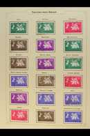 1953-67 VFU COMMONWEALTH OMNIBUS COLLECTION. An ALL DIFFERENT Collection Neatly Presented On Album Pages That Includes 1 - Andere & Zonder Classificatie