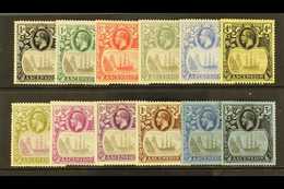 1924 Badge Set To 3s Complete, SG 10/20, Very Fine And Fresh Mint. (12 Stamps) For More Images, Please Visit Http://www. - Ascension