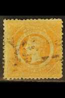 NEW SOUTH WALES 1860-72 8d Orange Diadem Perf 12, SG 150, Good Colour And Lightly Cancelled, One Shorter Perf At Top, Ve - Sonstige & Ohne Zuordnung