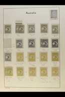 1915-27 MINT SHADES COLLECTION THIRD WATERMARK 2d To 1s Values, We See 2d Die I X6 In Various Shades, 2½d With Shades Fr - Andere & Zonder Classificatie