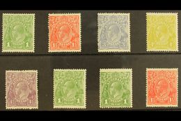 1924 KGV (various Watermarks) Set Less 2d, SG 76/77 & 79/84, Fine Mint. Fresh! (8 Stamps) For More Images, Please Visit  - Otros & Sin Clasificación