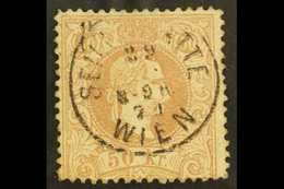 1867-74 50k Brownish Rose, Coarse Printing, Perf.12, Mi 41 I D, Very Fine Used With C.d.s. Postmark. For More Images, Pl - Otros & Sin Clasificación
