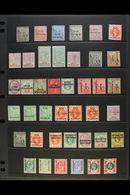 1886-1913 MINT COLLECTION Presented On A Stock Page. Includes 1885 To 4d, Wmk Anchor 6d, 1888 Range With Values To 2s 6d - Autres & Non Classés