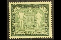 1930 4f (+6f) Myrtle Green, Cob 301, Only Available At The Antwerp Philatelic Exhibition,  Never Hinged Mint For More Im - Otros & Sin Clasificación